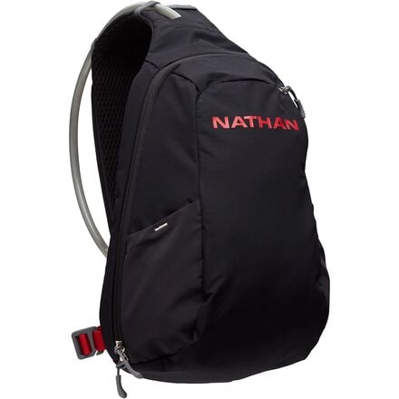 Nathan - Run Sling 8L Hydration Pack - Black/Ribbon Red