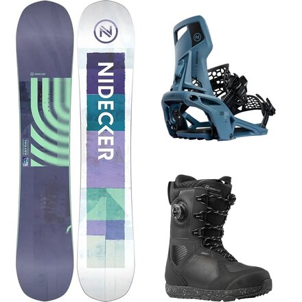 Astral Snowboard + OG Supermatic Binding + Kita Hybrid Boot