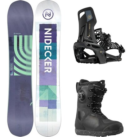 Astral Snowboard + OG Supermatic Binding + Kita Hybrid Boot