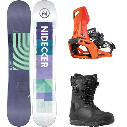 Astral Snowboard + OG Supermatic Binding + Kita Hybrid Boot