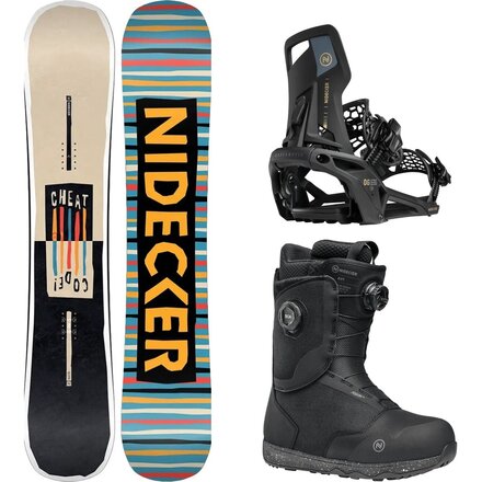 Cheat Code Snowboard + OG Supermatic Binding + Rift Boot