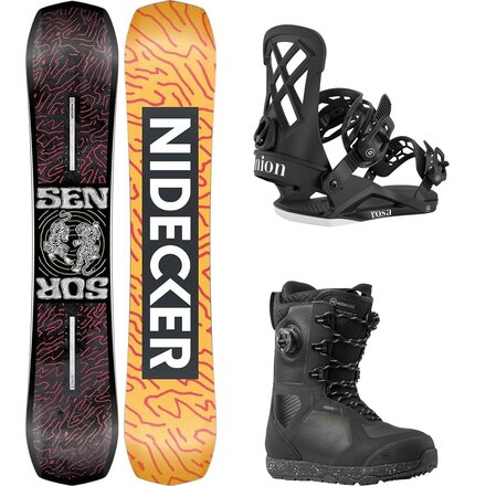 Sensor Snowboard + Rosa Binding + Kita Hybrid Boot - Women's