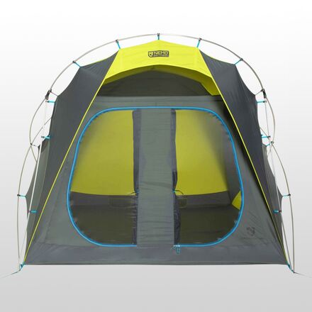 NEMO Equipment Inc. - Wagontop 4 Tent: 4-Person 3-Season - Granite Grey/Birch Leaf Green