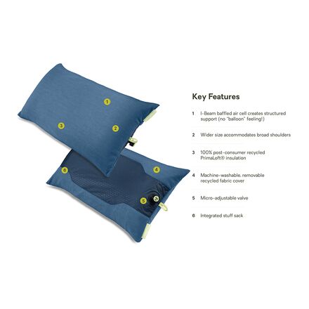 NEMO Equipment Inc. - Fillo Elite Wide Pillow