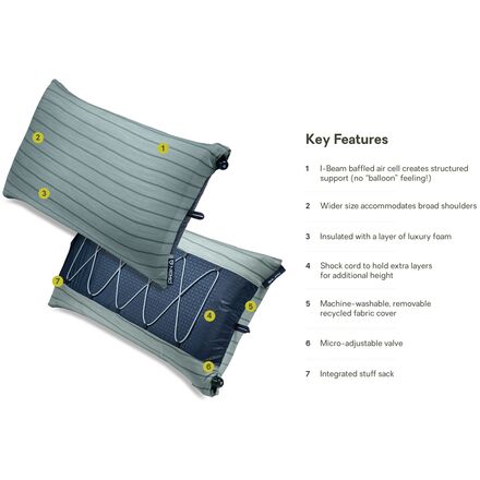 NEMO Equipment Inc. - Fillo Wide Pillow