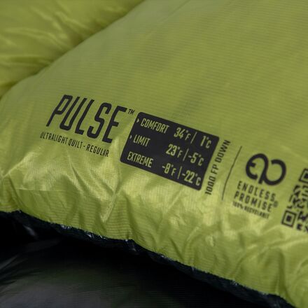 NEMO Equipment Inc. - Pulse Endless Promise UL Quilt: 20/30F Down