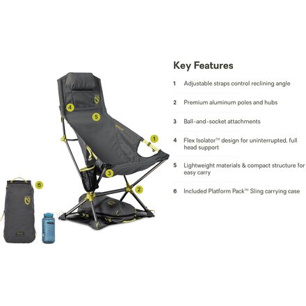NEMO Equipment Inc. - Satellite Reclining Camp Chair