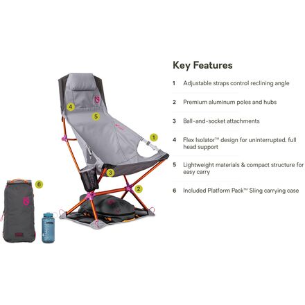 NEMO Equipment Inc. - Satellite Reclining Camp Chair