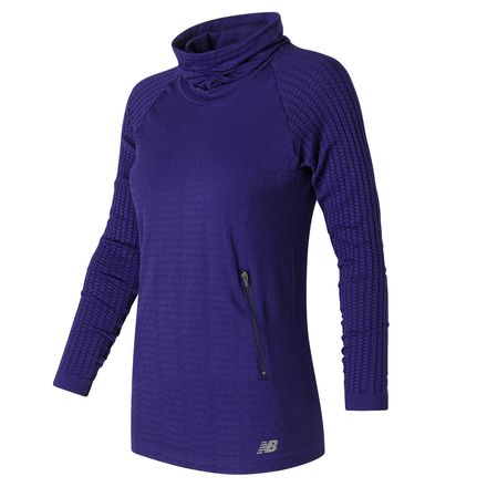 New Balance - M4M Seamless Cable Pullover - Women's