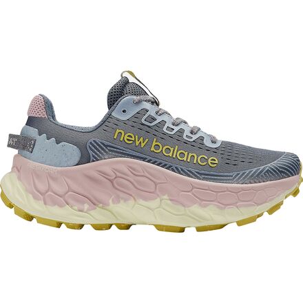 New Balance - Fresh Foam x More Trail v3 Running Shoe - Women's - Arctic Grey/Orb Pink/Tea Tree