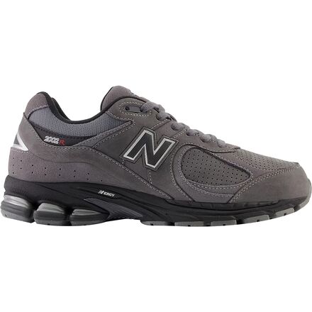 New Balance - 2002R Nubuck Shoe - Men's - Castlerock/Black/Magnet