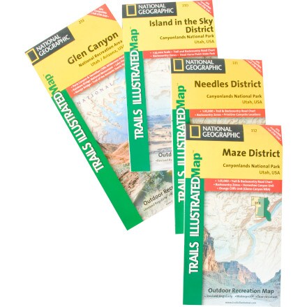 National Geographic Maps: Trails Illustrated - Utah Rocky Mountain Maps