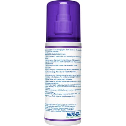 Nikwax - Visor Proof Spray-On Waterproofing for Lenses