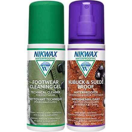 Nikwax - Nubuck & Suede Proof DUO-Pack Spray - One Color