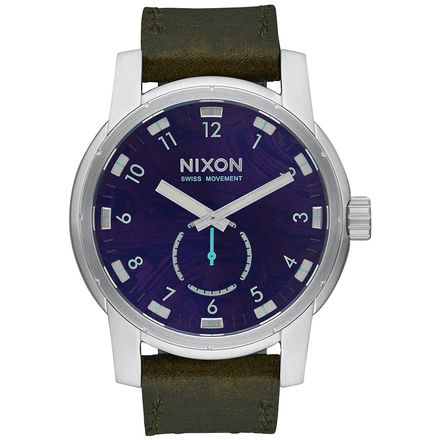 Nixon - Surf Psychedelia Patriot Leather Watch