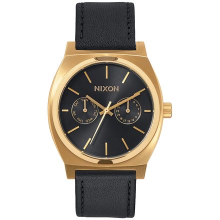 Nixon - Time Teller Deluxe Leather Watch
