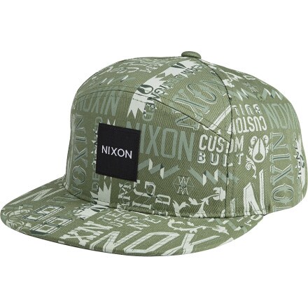 Nixon - Snapper Print Snapback Hat
