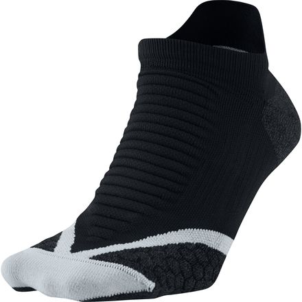Nike - Elite Running Cushion No-Show Tab Socks