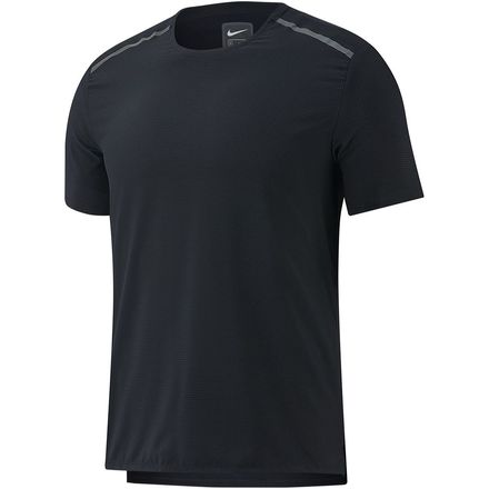Nike - Tech PCK Short-Sleeve Top - Men's - Black/Reflective Black