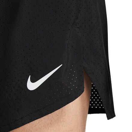 Nike - Fast 4in Short - Men's - Black/Reflective Silv