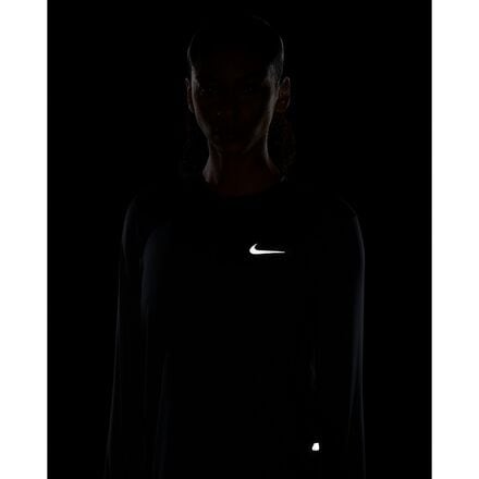 Nike - Element Crew Top - Women's - Black/Reflective Silver
