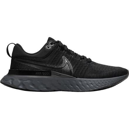 Nike - React Infinity Run FK 2 Shoe - Men's - Black/Black-Black-Iron Grey