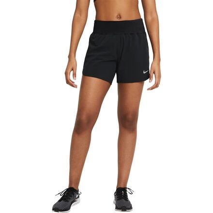 Nike - Eclipse 5in Short - Women's - Black/Reflective Silver