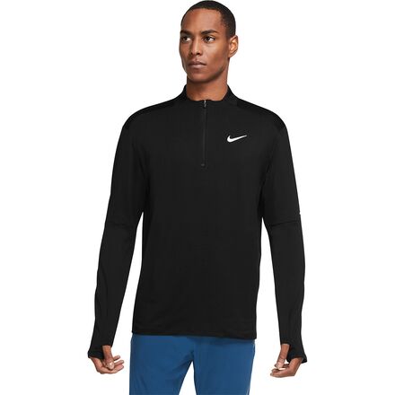 Nike - Dri-Fit Element Half-Zip Top - Men's - Black/Reflective Silver