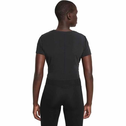 Nike - Dri-FIT One Luxe Twist Wrap Short-Sleeve Top - Women's