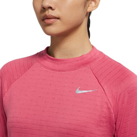 Nike - Therma-Fit Element Crew Top - Women's - Archaeo Pink/Reflective Silver