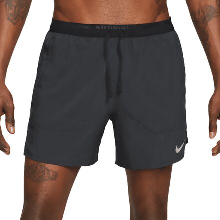 Nike - Dri-Fit Stride 5in BF Short - Men's - Black/Black/Reflective Silver