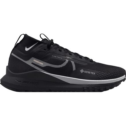 Nike - React Pegasus Trail 4 GORE-TEX Running Shoe - Women's - Black/Wolf Grey/Reflect Silver