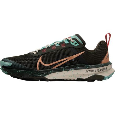 Nike - React Terra Kiger 9 Trail Running Shoe - Women's - Sequoia/Amber Brown-Emerald Rise