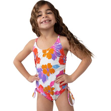 Tied One-Piece Swimsuit - Girls'