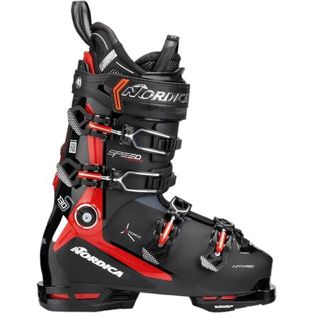 Nordica - Speedmachine 3 130 S Ski Boot - 2024 - Black/Red/Anthracite