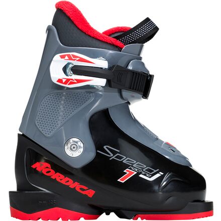 Nordica - Speedmachine J1 Ski Boot - 2023 - Kids' - Black/Anthracite/Red