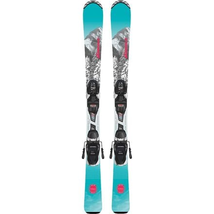 Nordica - Team G FDT 100-140 Ski - 2023 - Kids' - Teal/White/Pink