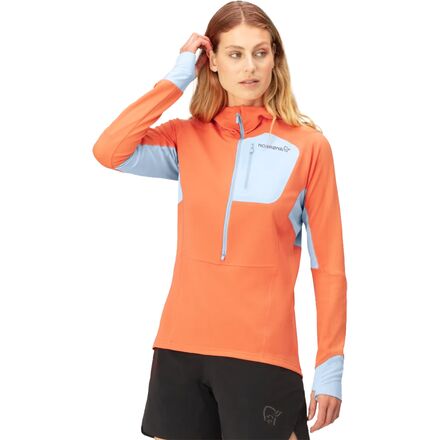 Norrona - Senja Warm1 Hooded Jacket - Women's - Flamingo