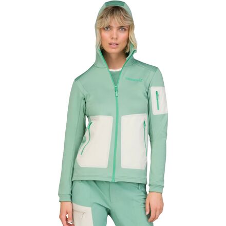 Falketind Warm2 Stretch Hooded Jacket - Women's