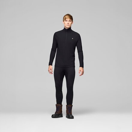 Norrona - Femund PureUll Zip Neck Top - Men's