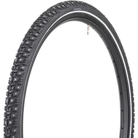 45NRTH - Gravdal 650b Studded Wire Bead Gravel Clincher Tire - Black, 33tpi