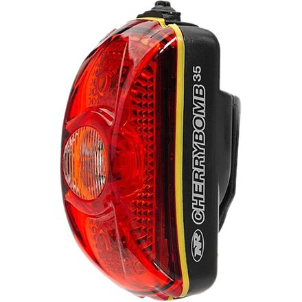 NiteRider CherryBomb 100 Rear Bike Light - AAA Battery Powered With 4 Modes & Reflector
