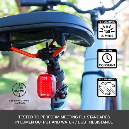 NiteRider - Emax+ 150 Taillight  (w-cable to E-bike battery)