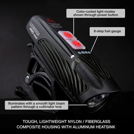 NiteRider - Lumina Pro 1550 w/ NiteLink Headlight