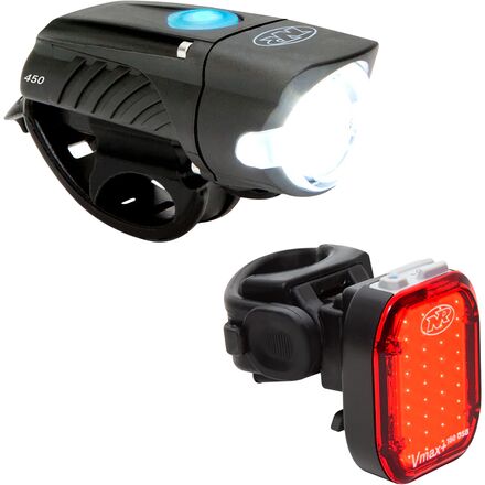 Swift 450 Headlight + Vmax+ 180 Rear Light Set