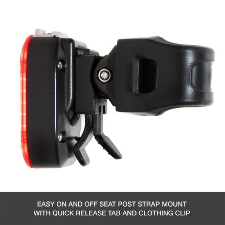 NiteRider - Vmax+ 180 Alto Tail Light - WITH BRAKE SENSING TECHNOLOGY