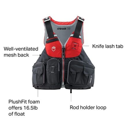 NRS - Chinook OS Fishing Personal Flotation Device