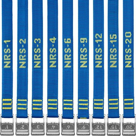 NRS - 1in Heavy Duty Tie Down Straps - Iconic Blue