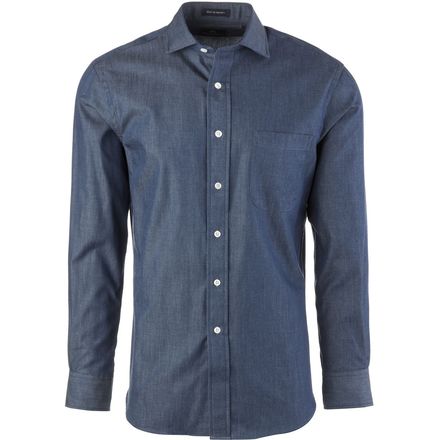 New England Shirt Company - Denim Solid Shirt - Long-Sleeve - Men's 