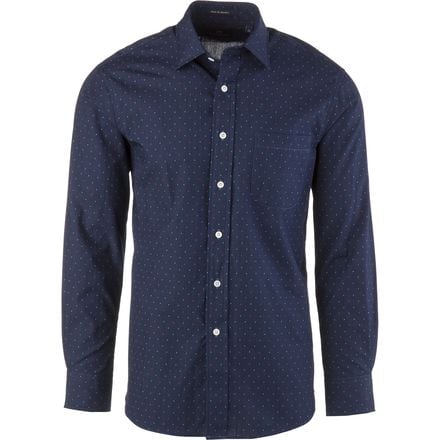 New England Shirt Company - Chambray Pattern Shirt - Long-Sleeve - Men's 